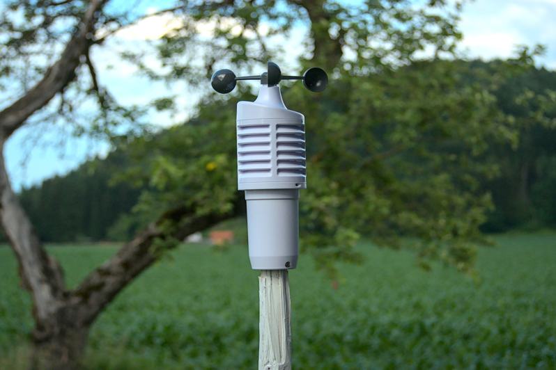 Misurare la velocità del vento con l'anemometro