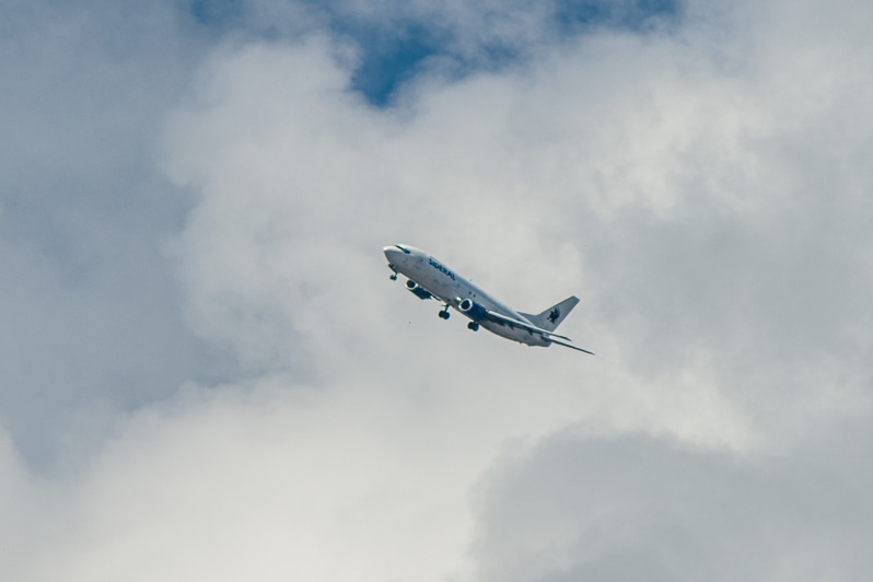 Come si effettua una virata dell'aereo?