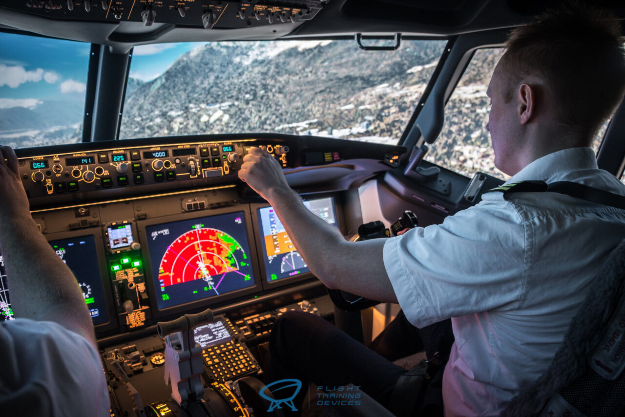 Simulatore di volo B73M
