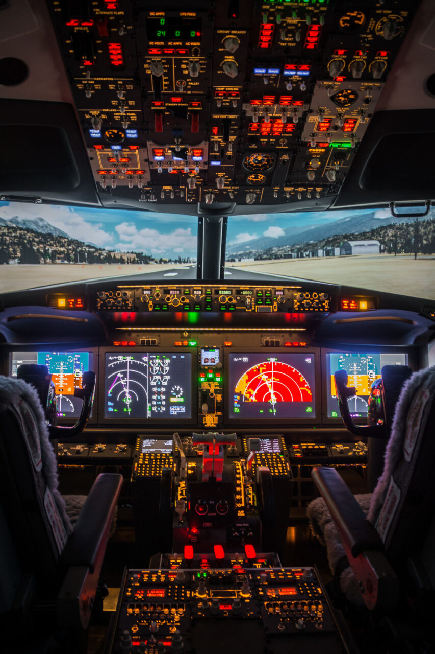 Simulatore di volo B73M