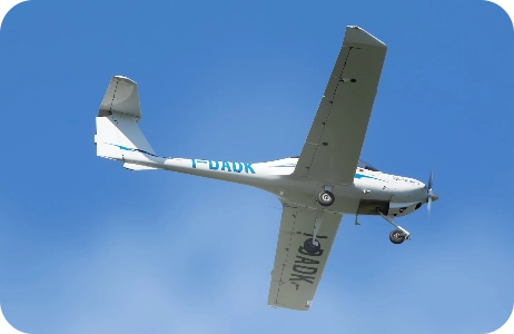 DA20 in volo