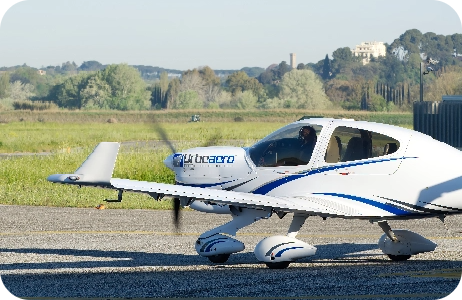 DA40 pista