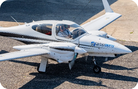 DA42 a terra